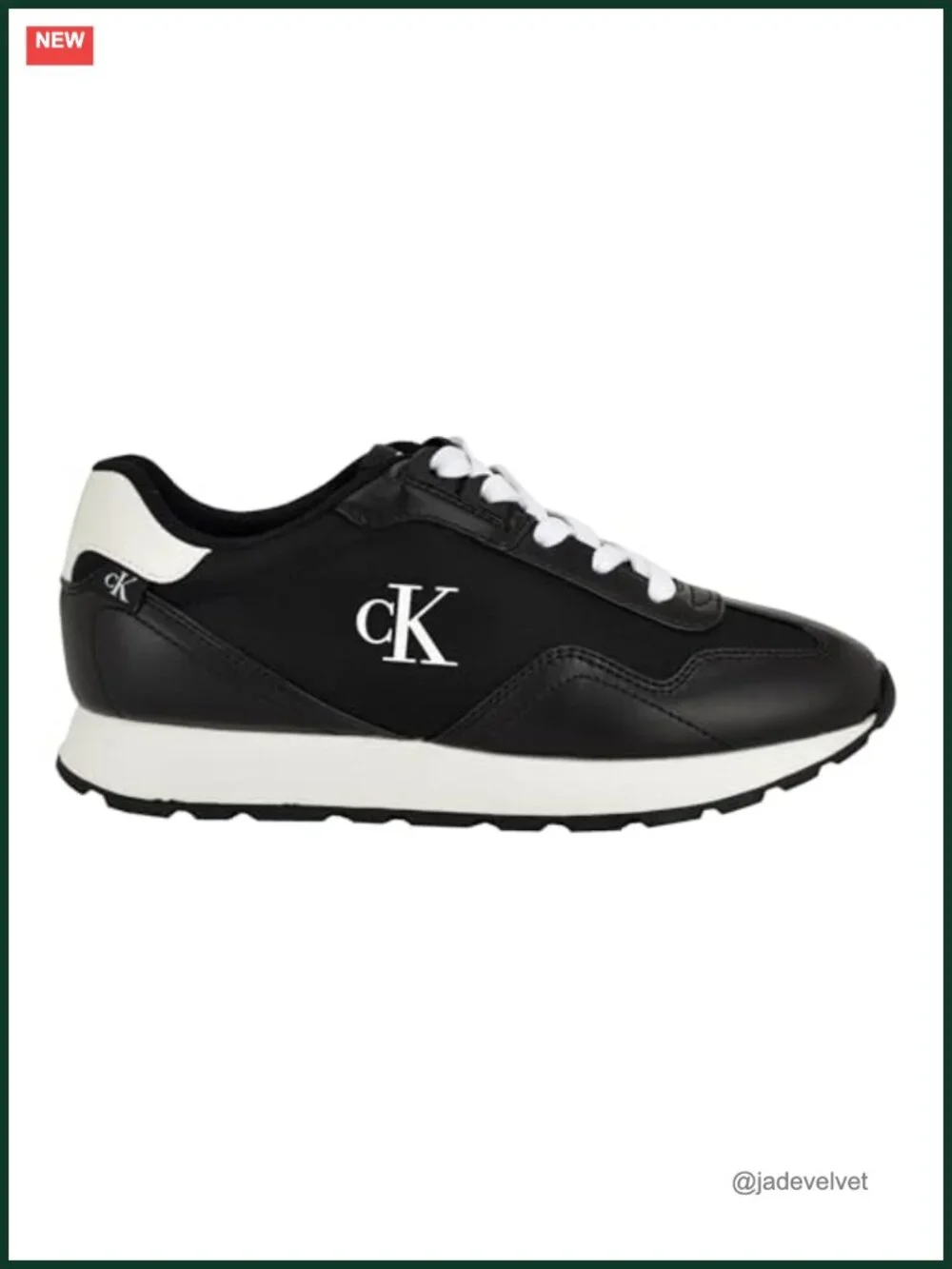 Faux Leather Lace-Up Low Top Sneakers
